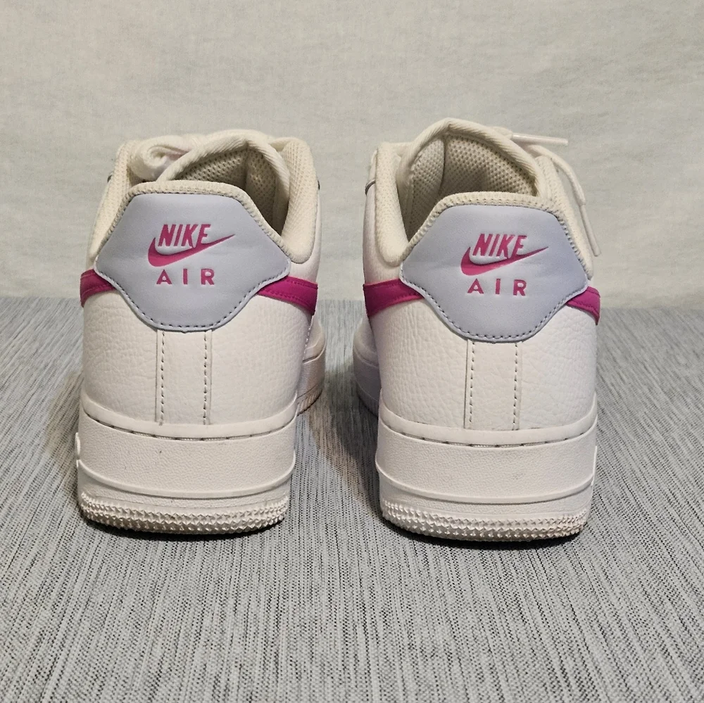 Nike Shoes Youth 8.5 Air Force 1s Sneakers Classic‎ AF1 Pink Swoosh Lace